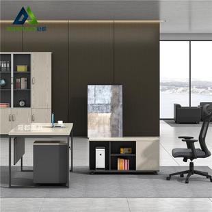 办公桌老板桌简约现代办公桌椅组合主管桌大班台经理桌子办公家具