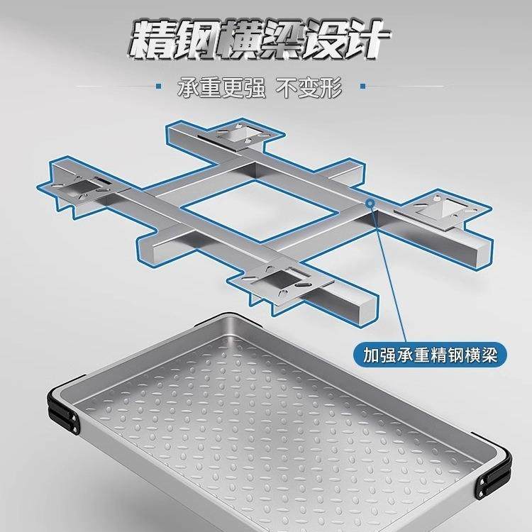 钢板小推车拉货手推车搬运车家用平板车便携拖车折叠小拉车手拉车,收纳整理,便携购物车,淘宝优惠券,粉丝福利购,淘宝优惠卷