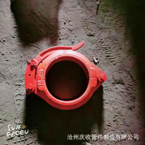 直销快速管卡耐磨泵管管卡双孔座卡耐磨耐用质优价廉