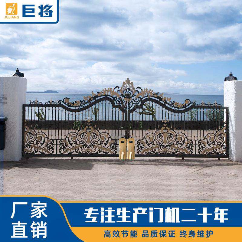 巨将智庭能遥控开门开机院别墅电动开门厂器八字平PKM-A01门电机