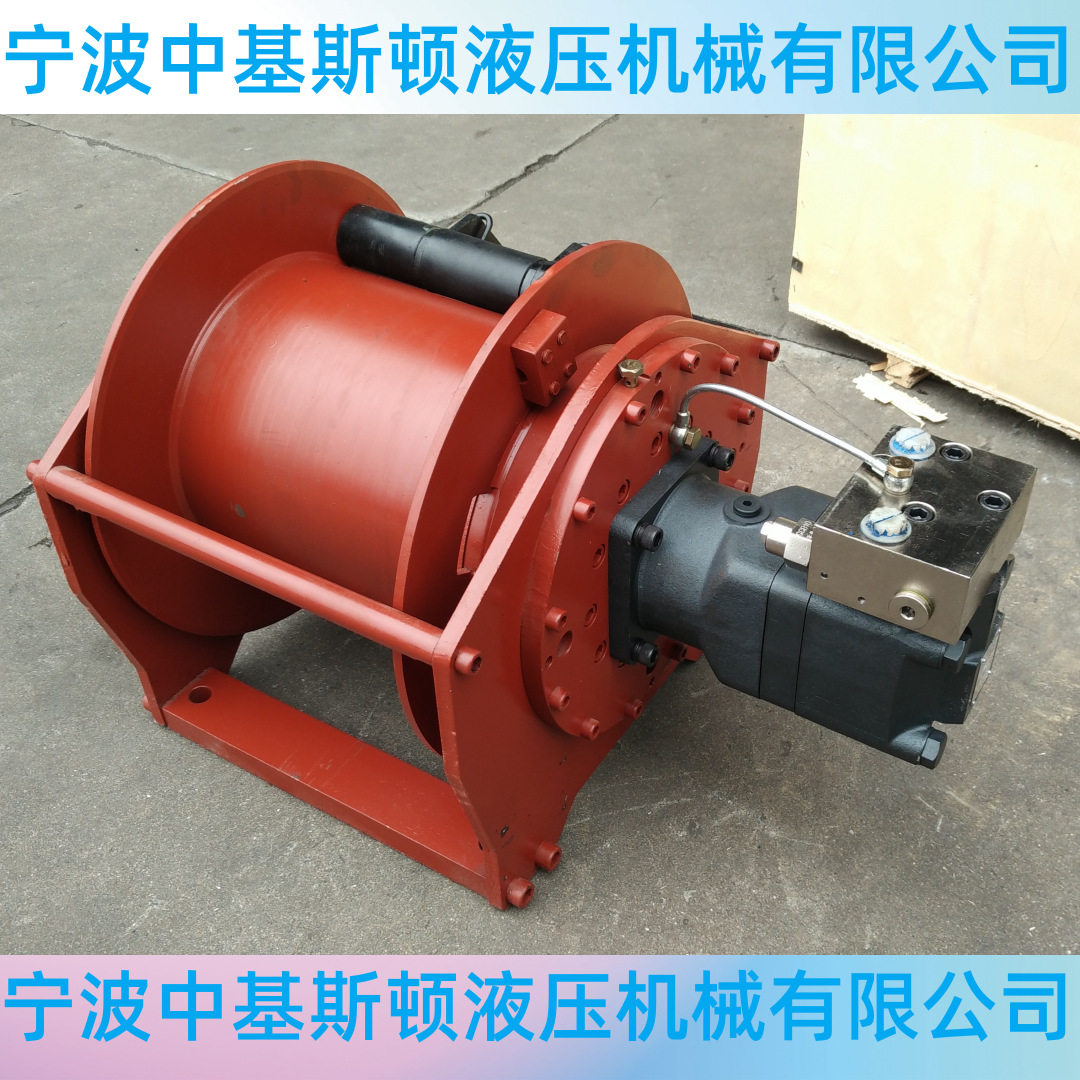 挖机改随车吊液压绞车5吨单绳