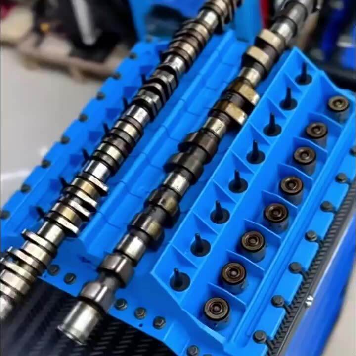 发动机维修进排气零件工作台缸盖螺丝气门摇臂顶桶气门弹簧归置台