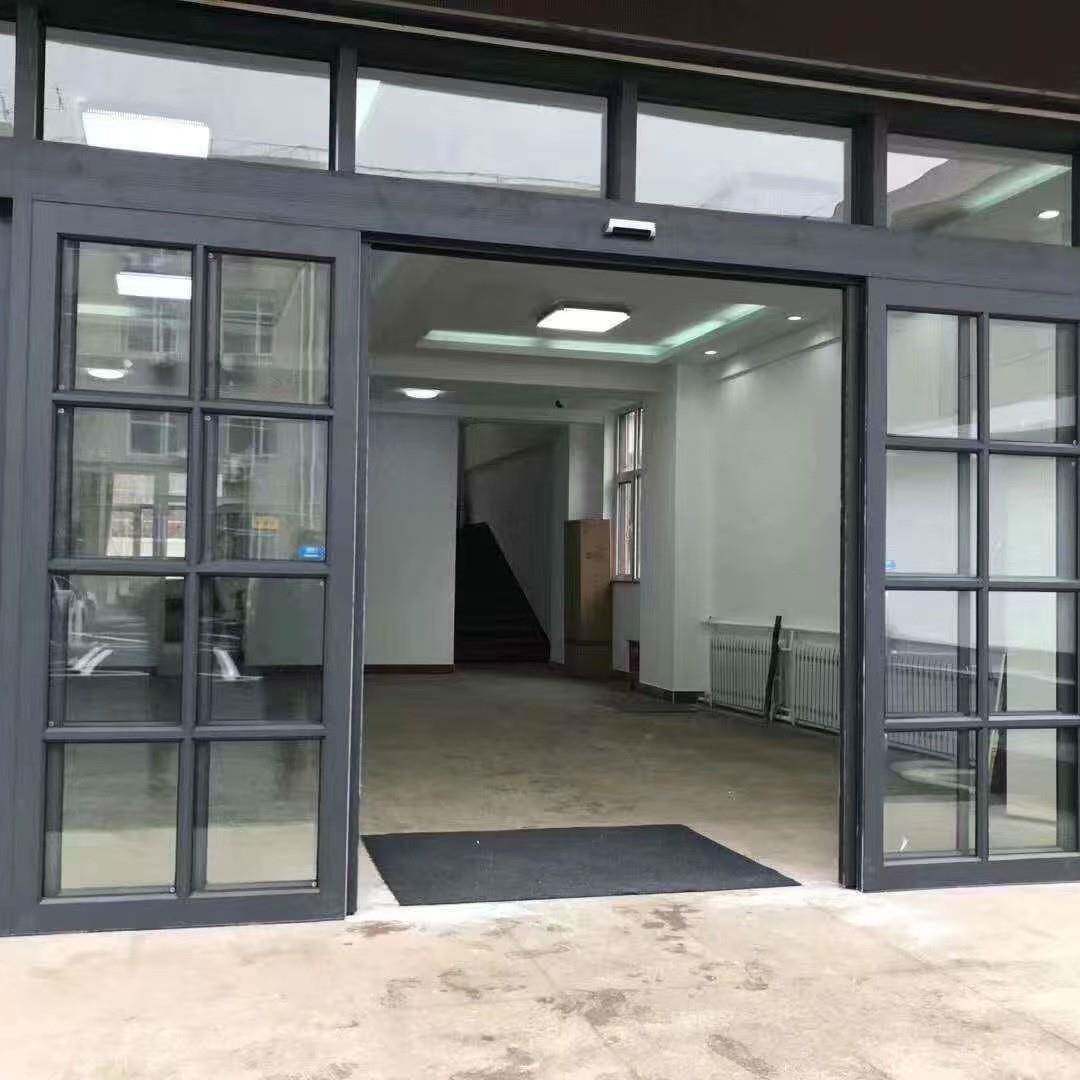 全国维修感应自动门酒店前台大门办公智能玻璃感应自动玻璃平移门