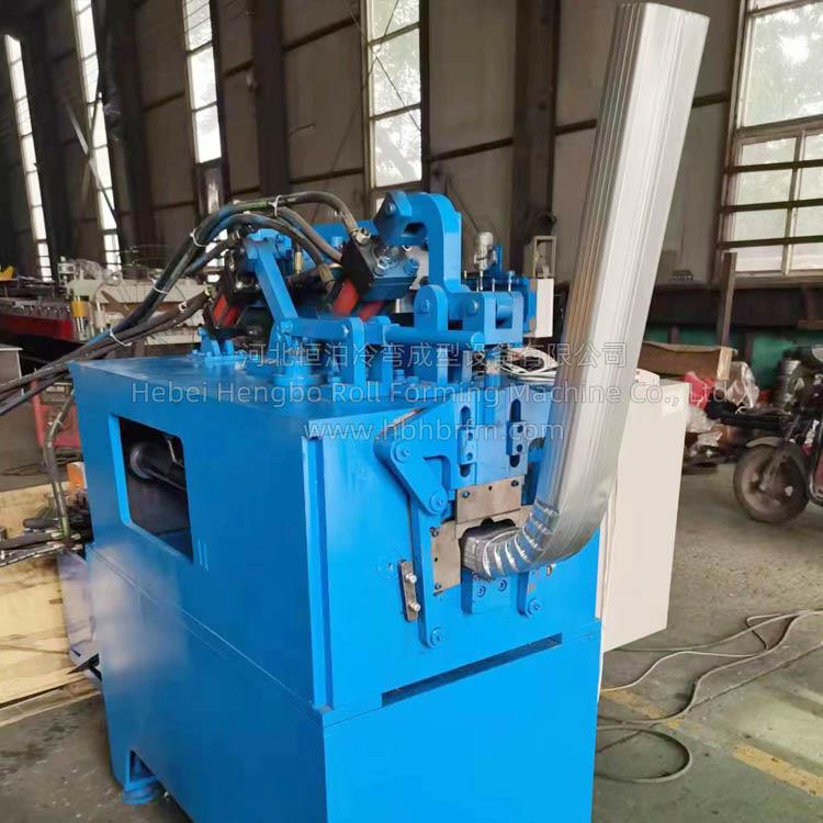 落水管打弯机落水管弯头压型机方形钢管冷弯成型设备全自动弯管机