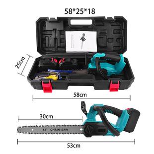 免安装高速锯充电式无刷锂电锯家用小型手持多功能劈柴伐木锂电锯