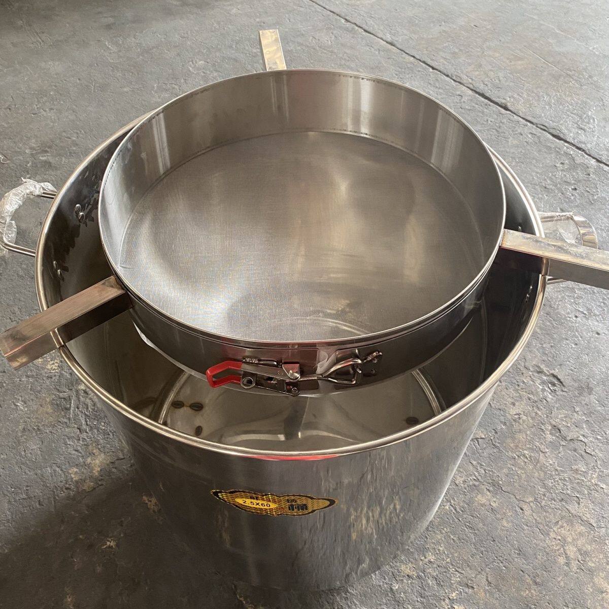 豆浆过滤网筛不锈钢加高分样筛过滤豆浆油水筛厨房商用超细过滤筛