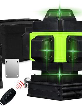 数显绿壳不包胶16线＋自三脚架红外线水平仪投动调平2SL-002线116