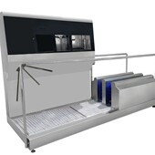 手部鞋 水YT 靴清 帮清洗机一站式 解决人鞋 S543食品厂工人鞋 底鞋