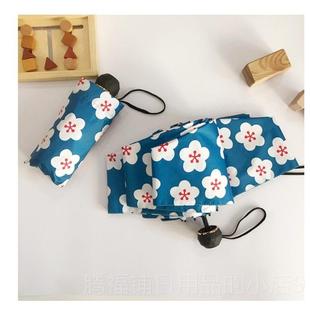 正品 外五折八遮骨n阳伞is小清新晴雨伞两用防晒UV紫线学生太 韩版