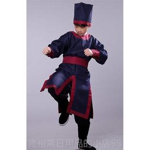 高档捕快儿童衙男役服官兵影视话剧演出服宋朝朝明古装 轿伕 戏服装