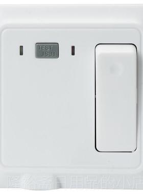 高档anon带漏电保护器3A机柜调插座热水器3PF空气2开关空86型