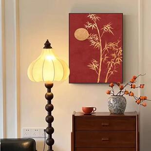 中国风竹子客厅装 餐厅玄斗桌柜 饰画喜寓意关好面壁Y090画新中庆式