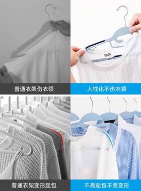 s衣架家用挂衣衣晒衣c架防滑衣服挂架架子童衣撑F75H78ST挂30儿个