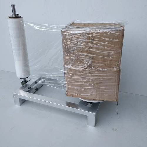 缠绕膜打包机自动装纸YWI箱缠膜机手动盘包机小型拉伸膜缠全托绕