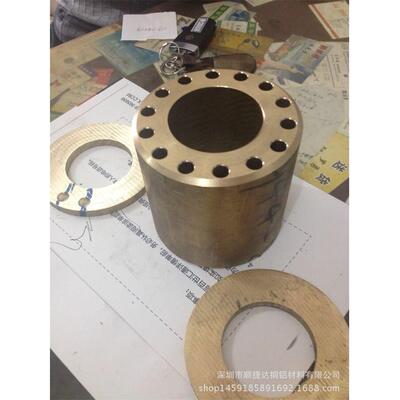 表面青拉光C69004铝铜管耐磨QAl9-铝青铜套材1质稳定支持打AVC光