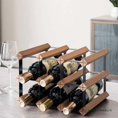 酒架红酒格轻奢架子小F96S5MMJ置物架酒柜现子代形格纳酒格红酒架
