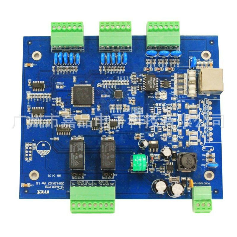 单门双向门禁控制器ID IC卡 门禁一卡通TCP/IP网络型门禁控制板