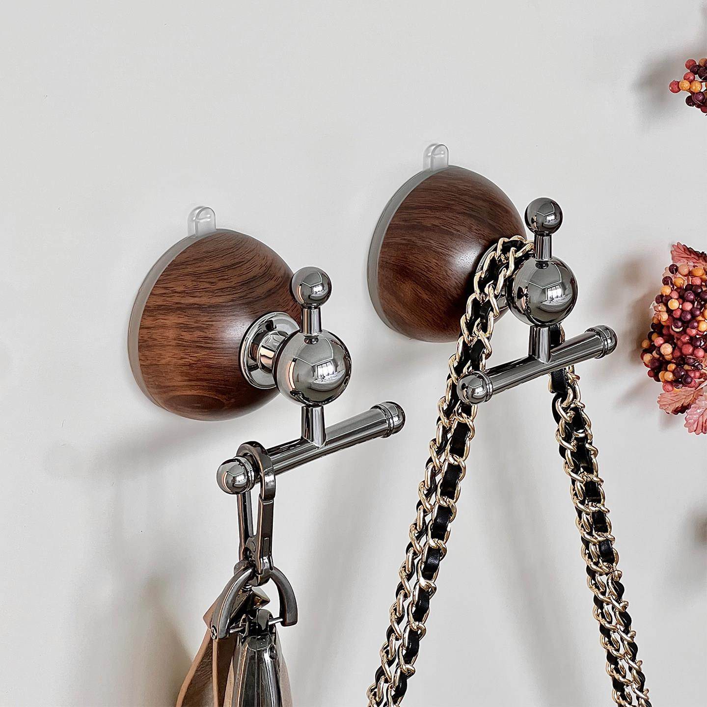 中古风吸盘挂钩免打孔强力承重挂衣钩挂架无痕家用粘钩门后衣帽钩,收纳整理,挂钩/粘钩,淘宝优惠券,粉丝福利购,淘宝优惠卷