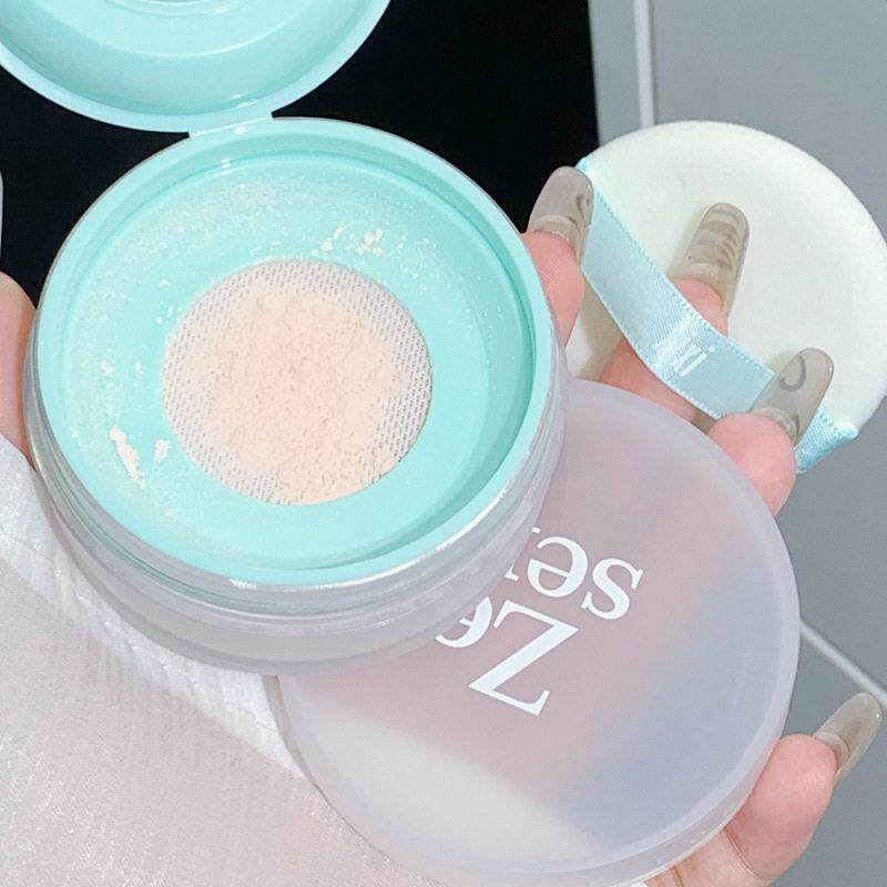 正品大牌散粉定妆粉控油持久不脱妆防水防汗遮瑕显白蜜粉学生