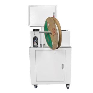 束色带印字热缩套WVV机自动送料裁断穿管机管线套管缩收缩机烘烤