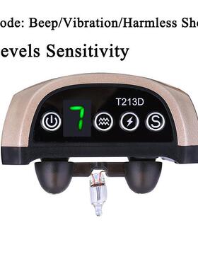 新款T213D自动可止吠器数码显宠示物用品灵敏度的调训狗器止吠器