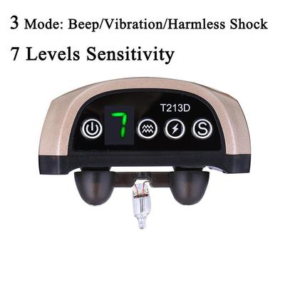 新款T213D自动可止吠器数码显宠示物用品灵敏度的调训狗器止吠器