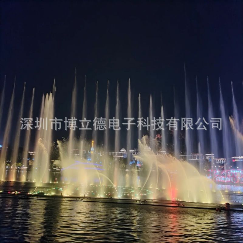 广场音乐喷泉设计制作河道程