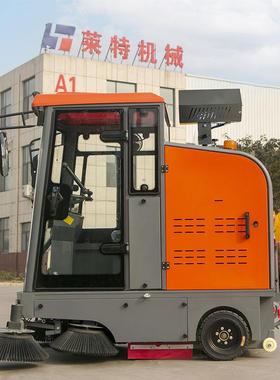 路面清扫车工扫地驾厂驶式扫地机工车间64610业清扫车机物业电动