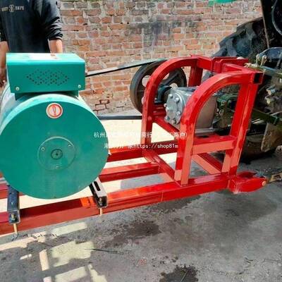 粉碎机12902架子输出拖机拉多功能动多力带带后功能带架子发电机