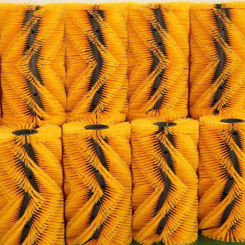 67823工业清洗毛毛刷辊筒丝刷尼龙毛刷硬圆柱滚刷