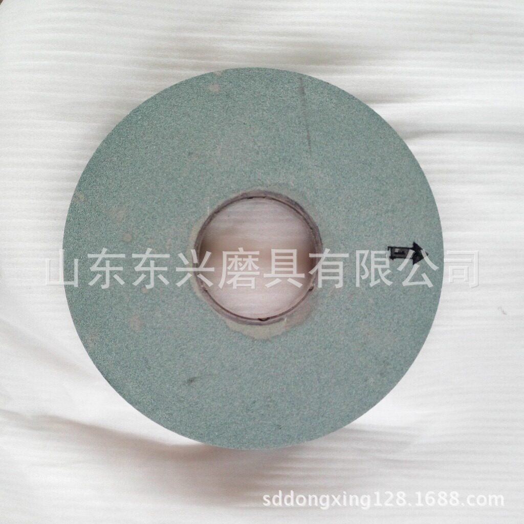 350*63*127东兴陶瓷砂轮单面凹绿碳化硅砂轮片