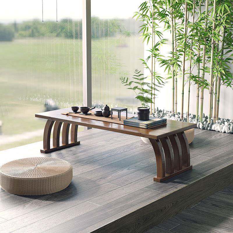 榻日式飘窗桌榻米茶木KZ-YHGM-桌家用卧坐地小桌子学习矮桌实炕室