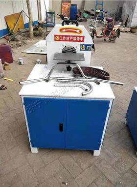 异弯YQB圆圆管砂光机小曲型椭圆扁管抛光机U型管S型管外打磨型翻
