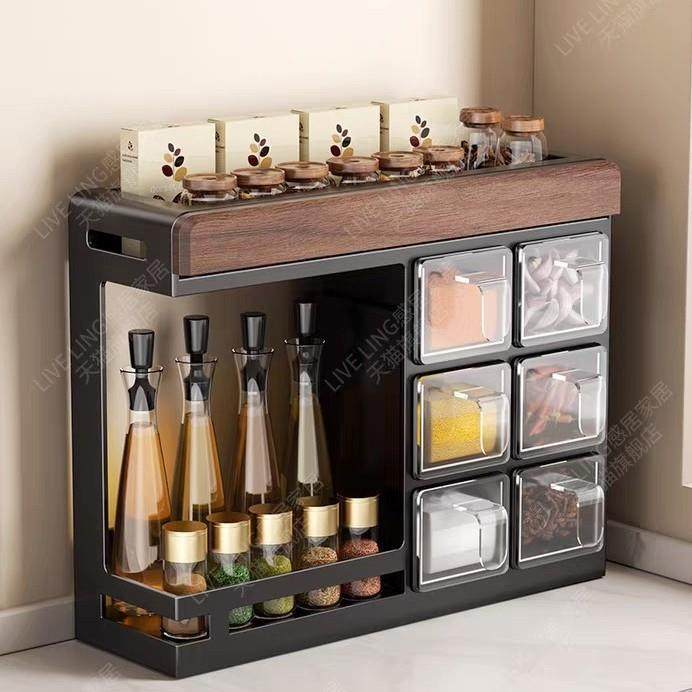 胡桃木罐htm调味中古风置厨房调料物架壁挂式墙架上调味品油盐酱,厨房/烹饪用具,抹布架/厨房清洁收纳架,淘宝优惠券,粉丝福利购,淘宝优惠卷