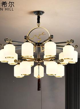 现代新式吊灯全用铜中厅主灯大气家餐厅卧室餐74388厅简约客中国