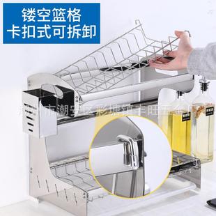 直销厨房用012B品不锈钢厨置房架物碗碟盘架收沥水架厨具纳架