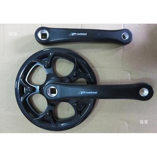 浩盟牙盘普通自行车牙盘97453777折叠车单齿轮盘速变速铝4合2金曲