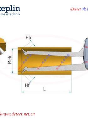 L2G测YPI70数显盲孔内卡规德国roeplin电子式盲孔内径量G2Gk70
