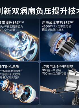 K卡ARCHER德国赫NT90/3商用工业吸尘器干湿功两大率大4200_90_用