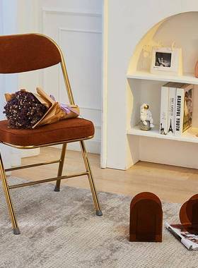 7WIDP折叠椅子家用靠椅简易会议舍凳便子携电脑椅办背公椅学生宿