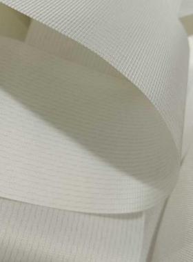 白色U双面布P纹输送带PPE0.厚5m白色输m送带