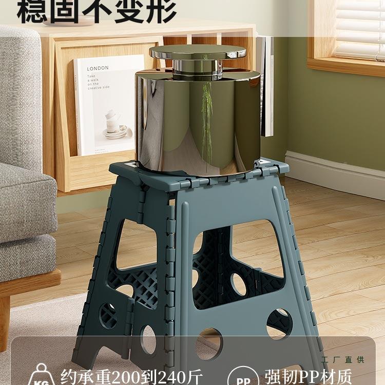 加厚折叠塑料便985携椅子户马扎外高家用餐凳桌折凳成人板凳吃饭