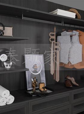 现代极简样间软装品简衣JJ约感帽间摆件衣柜展厅饰道具毛板毡假衣