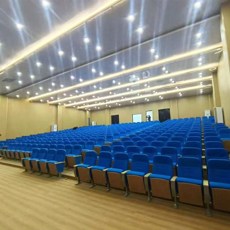 可折叠带写字板学校音乐厅报告厅大会议厅椅子阶梯教室排椅礼堂椅