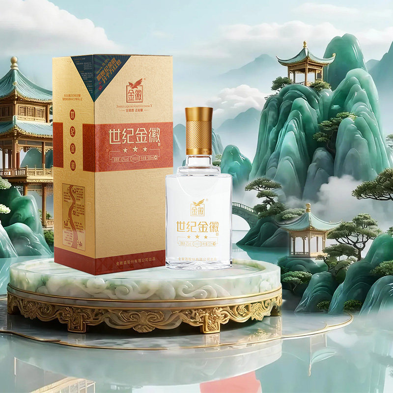 金徽酒世纪金徽三星42度单瓶装图片