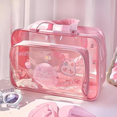 手提沙滩包！干湿分离游泳包男女青少年儿童防水洗漱用品收纳包