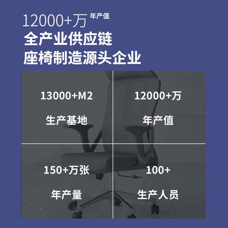 家用用护腰办公电脑座椅人商体工ADR学椅办公主海绵坐垫子椅经理