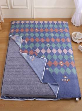 V4LGG5O床双拉链床可垫套罩保护套防尘罩纯棉全包围拆卸榻榻米