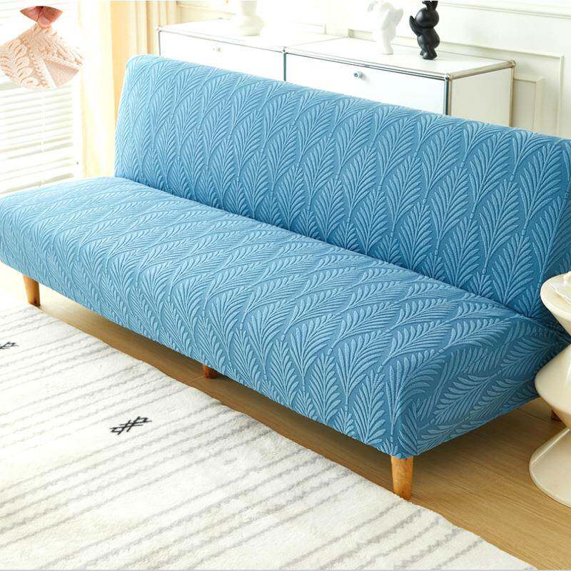 225无手沙发套罩0全包简易1.床5米扶直排垫盖KBC布两用折叠沙发其