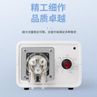 力夫蠕动泵实自吸循环抽DNT水验泵型家室用可调流电动小直流微型